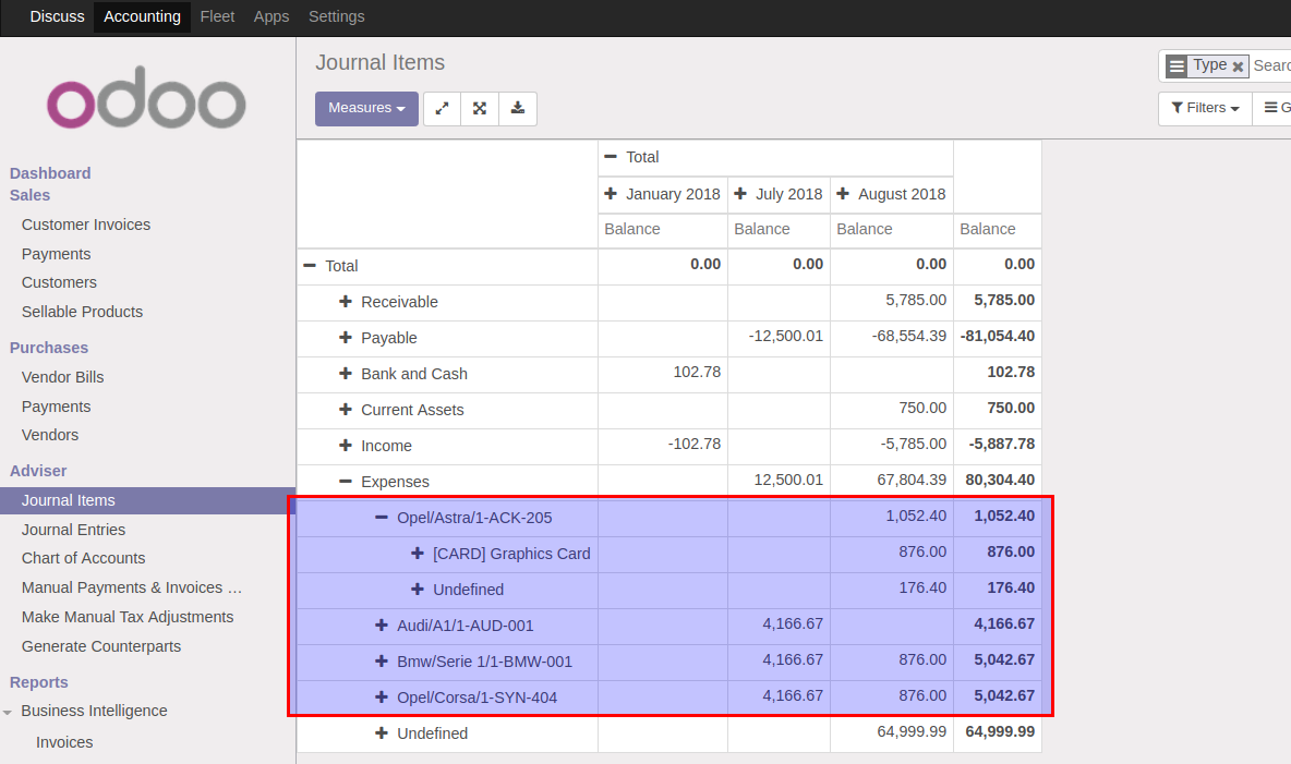 Fleet Accounting Preview