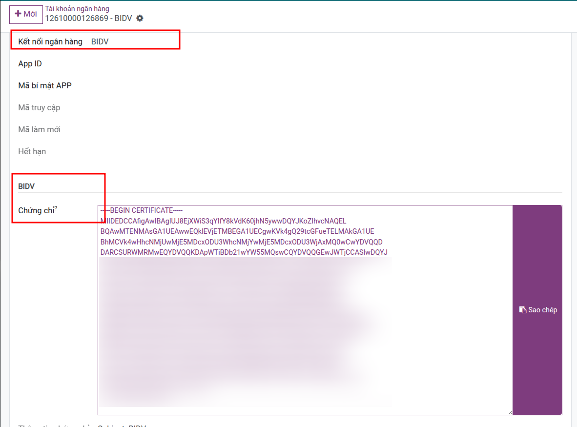 BIDV Connector Overview