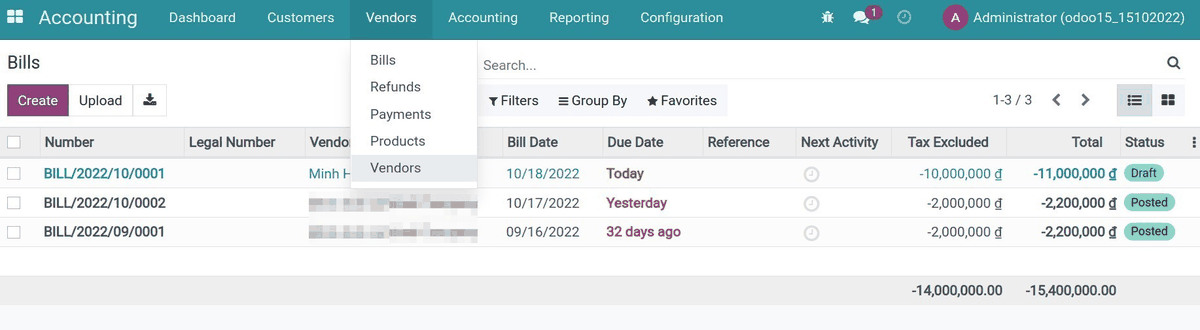 Account Counterparts