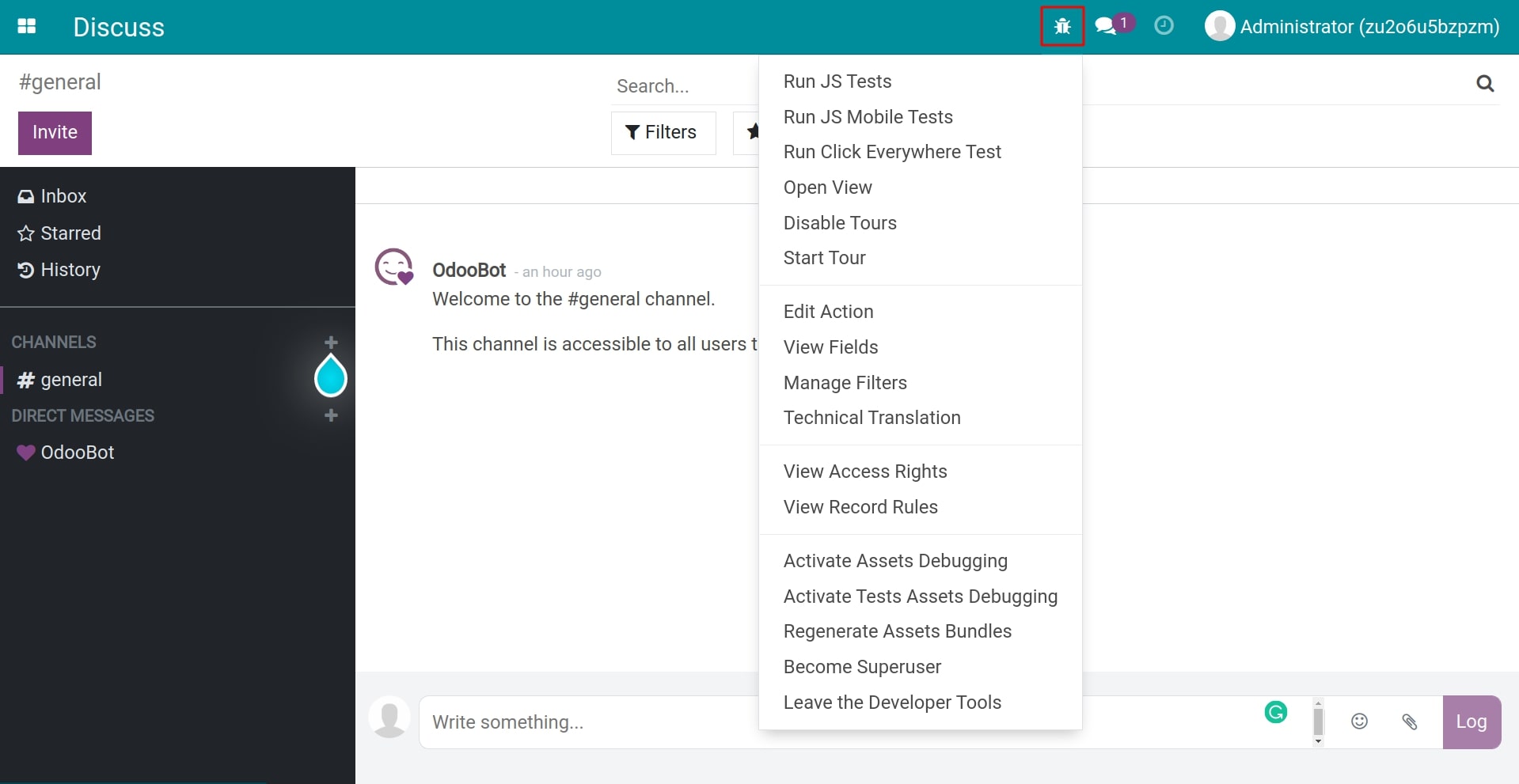 Debug icon of Viindoo