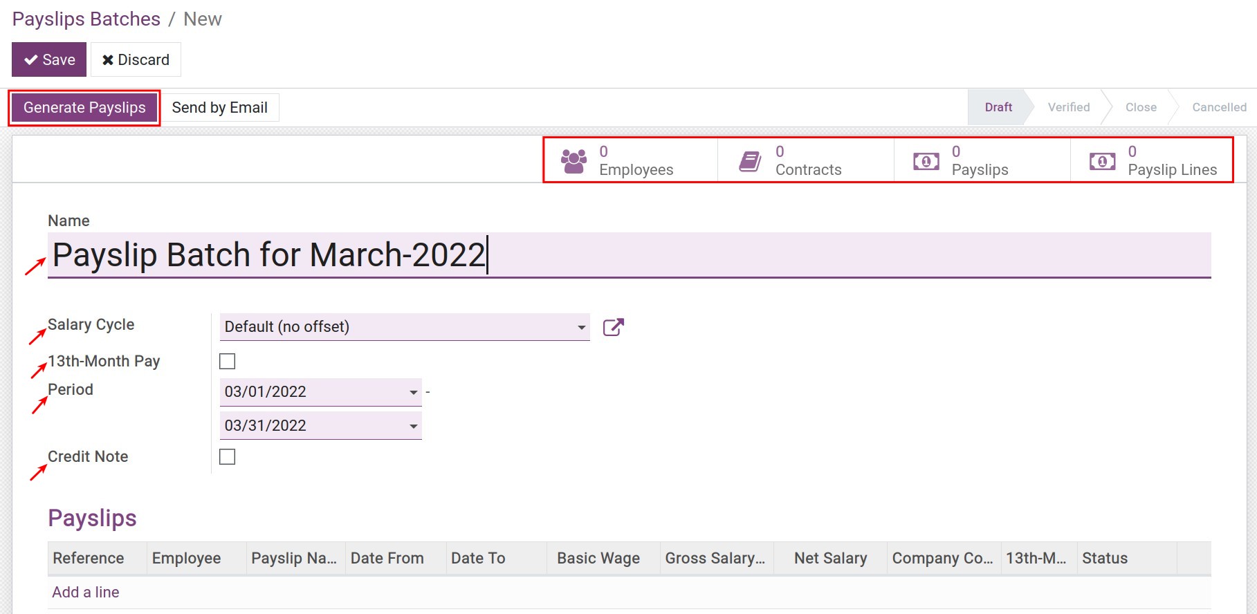 Payroll information - Payroll management software Viindoo