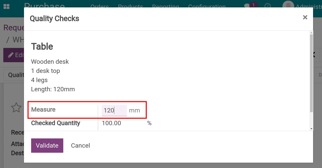 Measurements are in the tolerance range.
