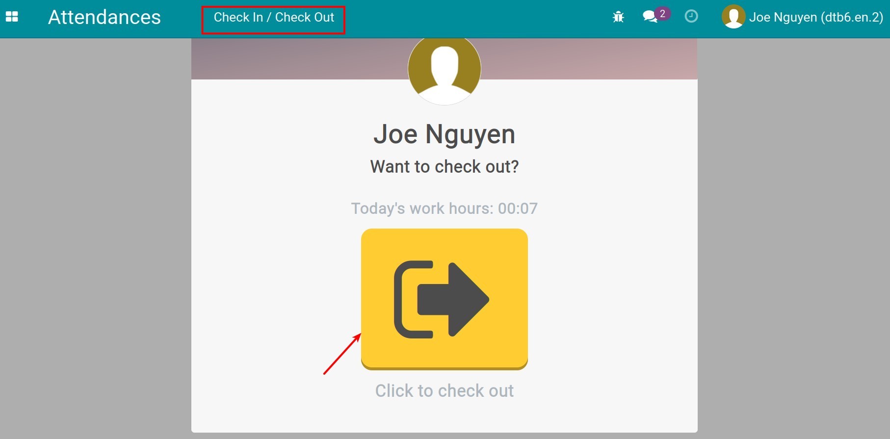 Manual attendance rights