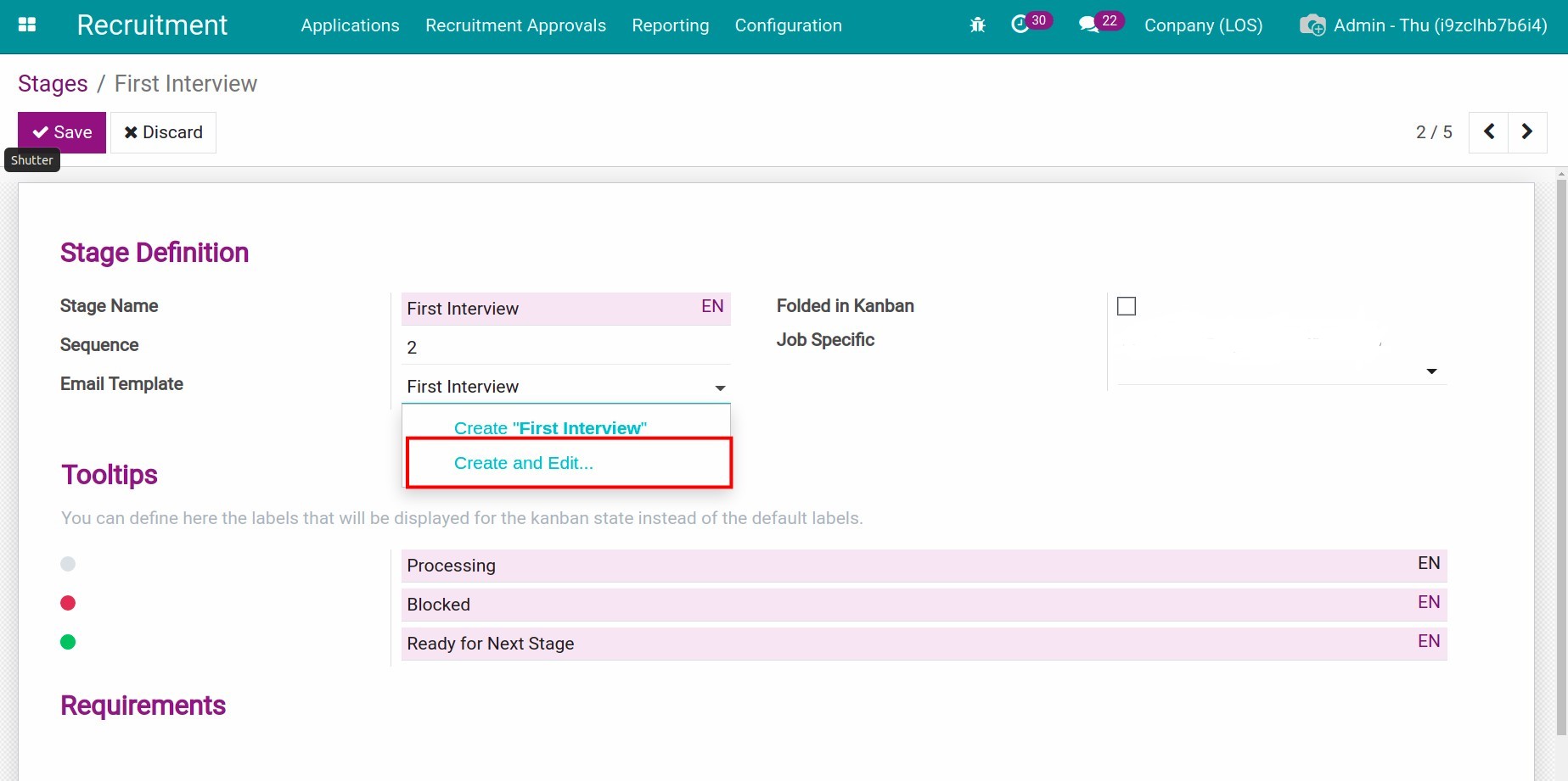 Create email templates