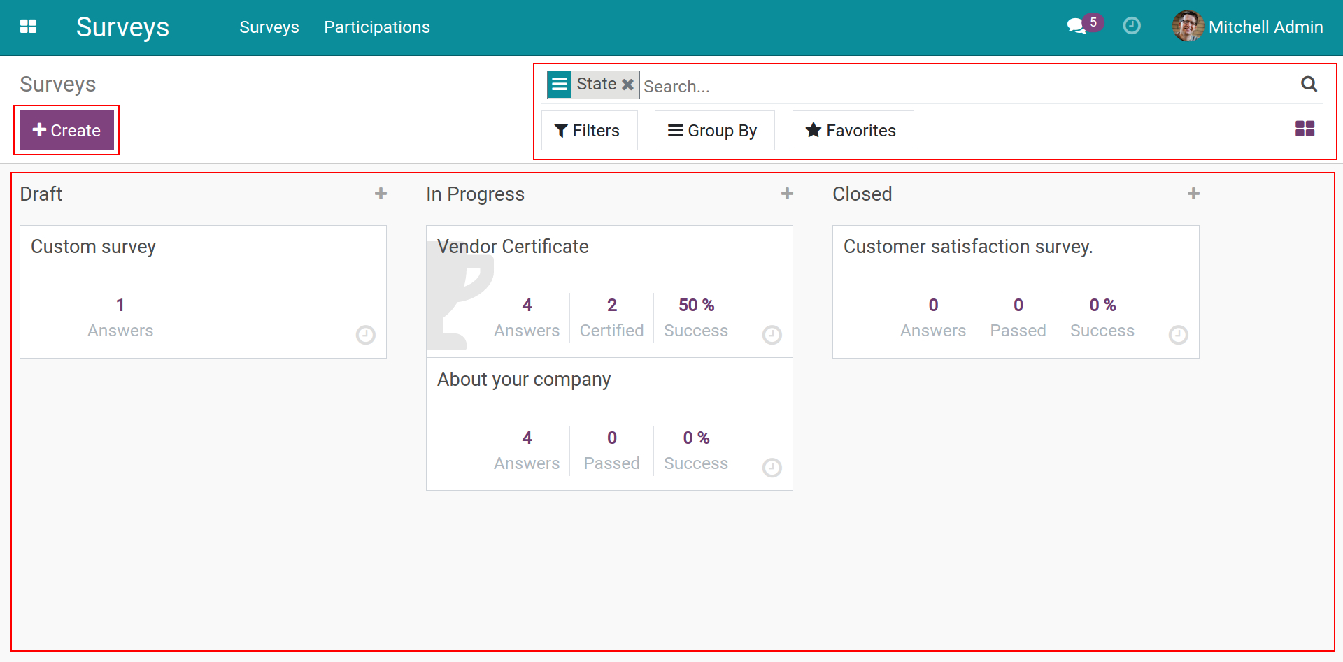 Surveys overview