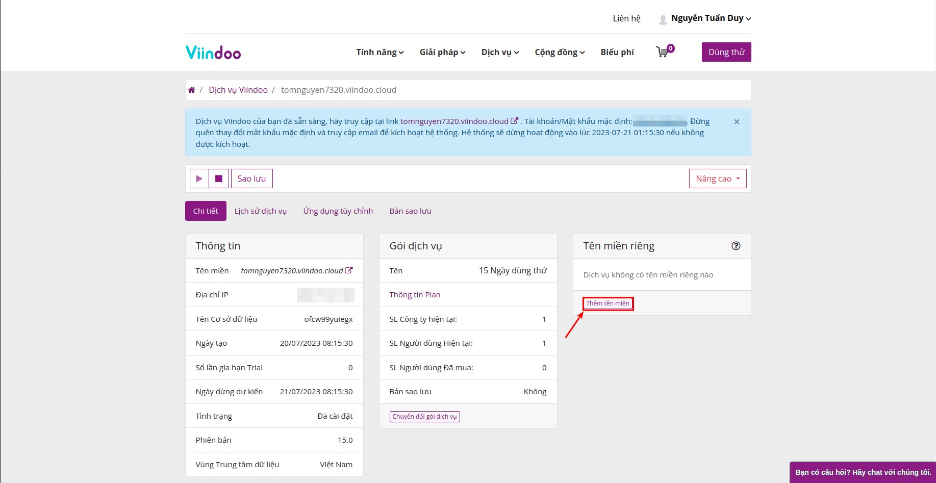 Giao diện hệ thống portal