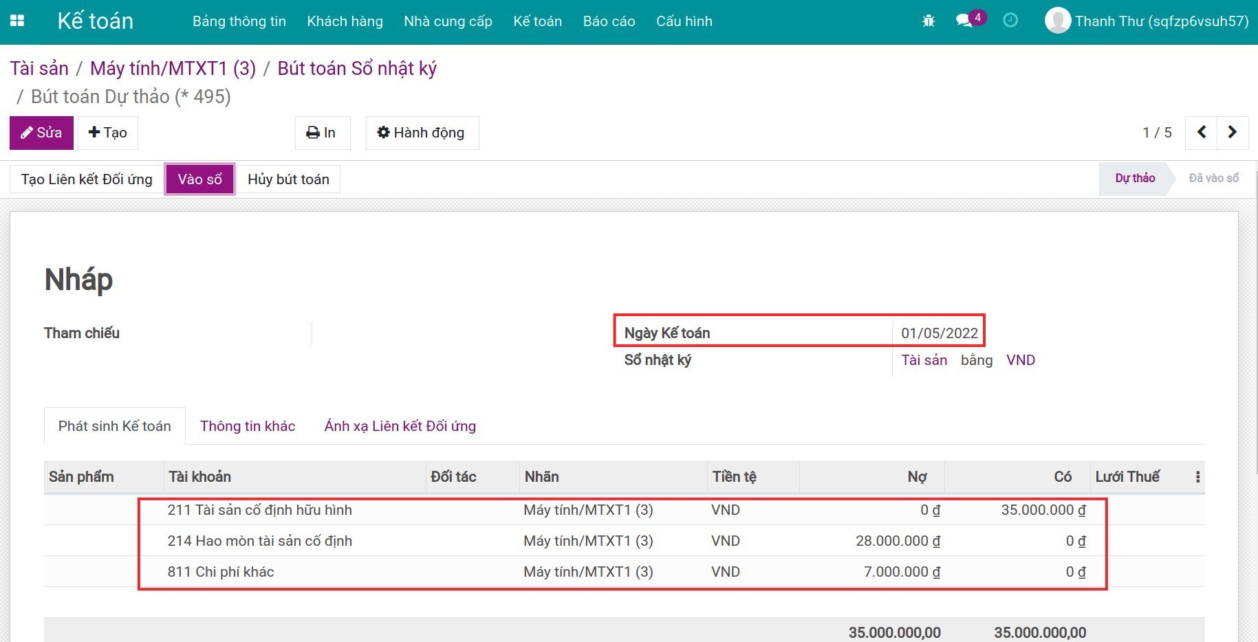 Tiêu hủy tài sản