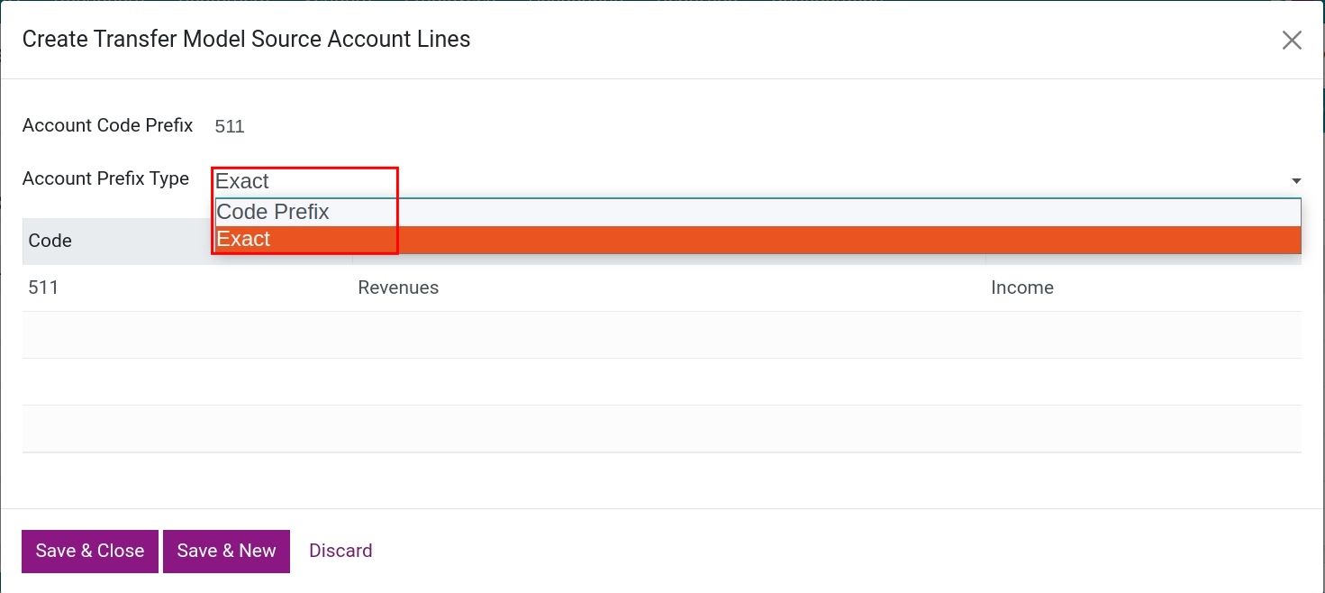 Account balance carry forward in Viindoo