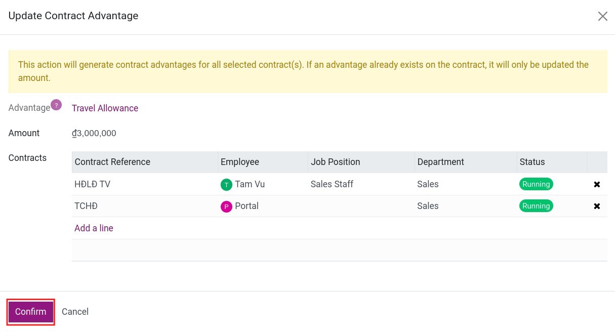 Update Contract Advantages