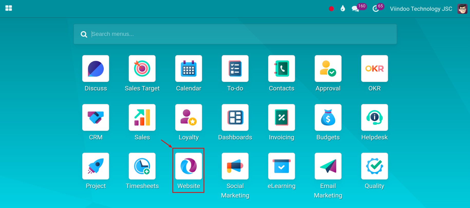 Overview of Website Viindoo