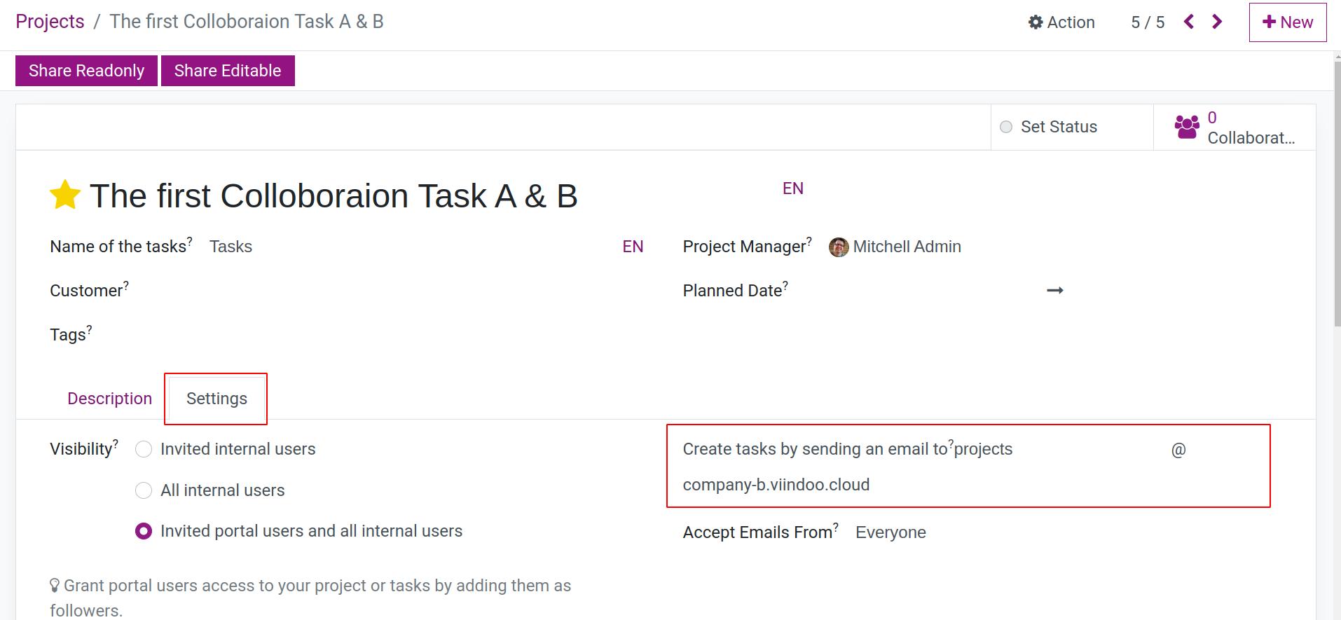 Alias Email Project