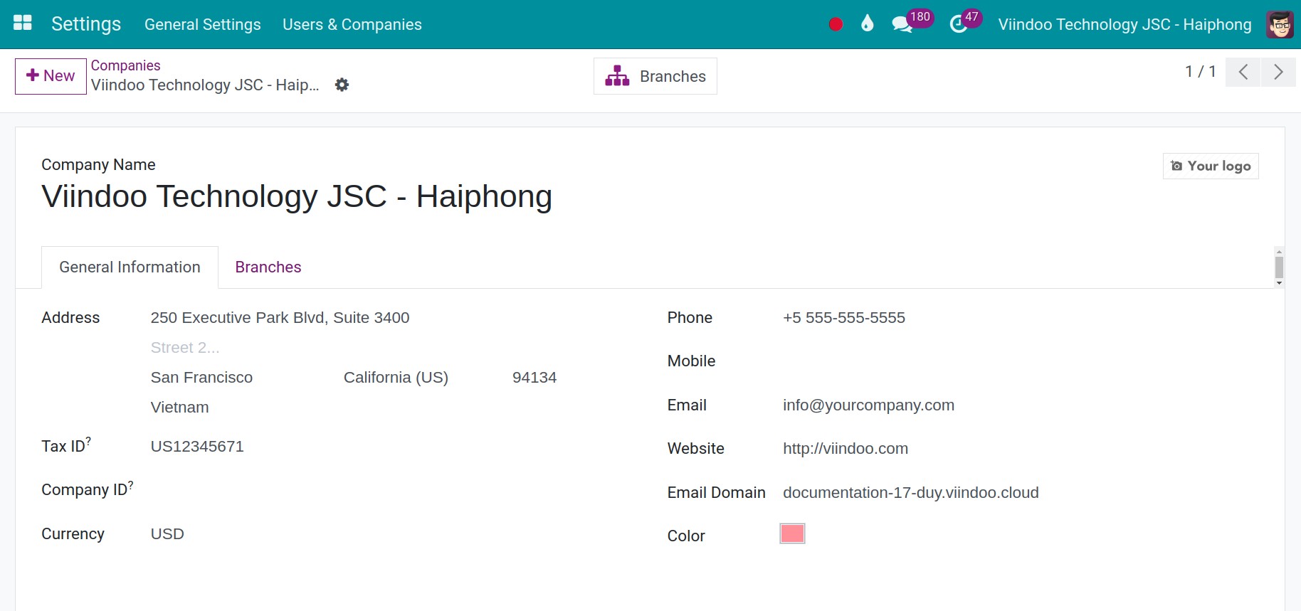 Fulfil company information