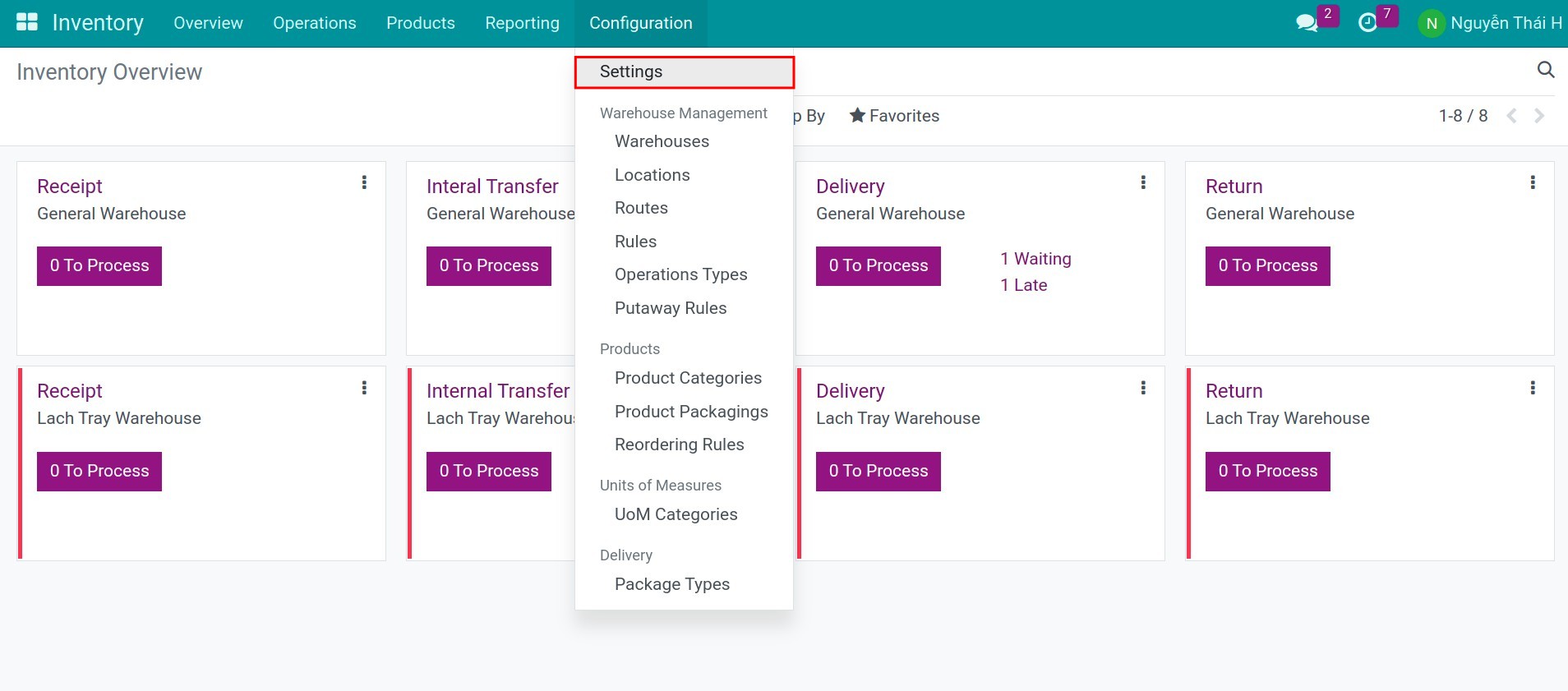 Activate Multi-Step Routes in Viindoo Inventory
