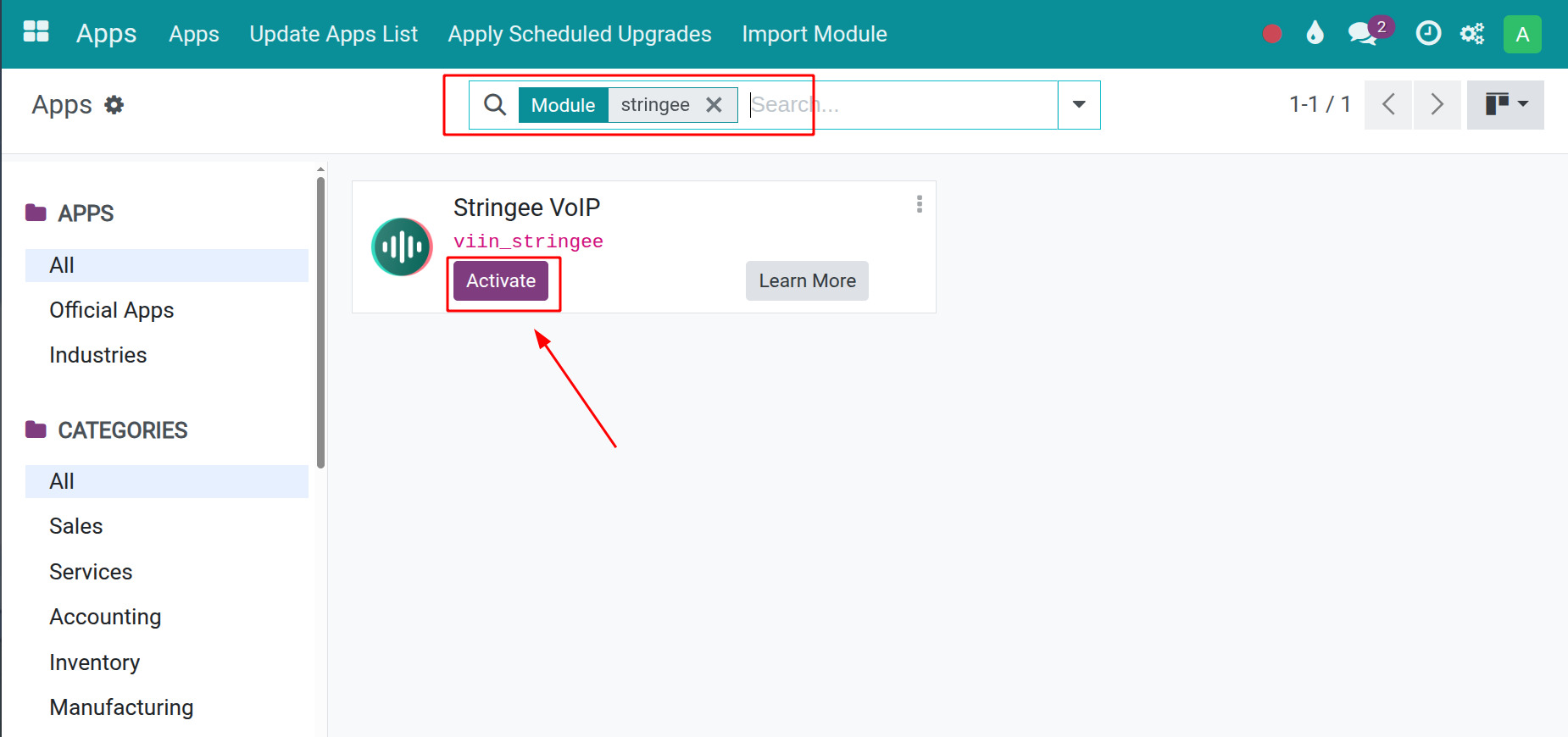 Install the Stringee app