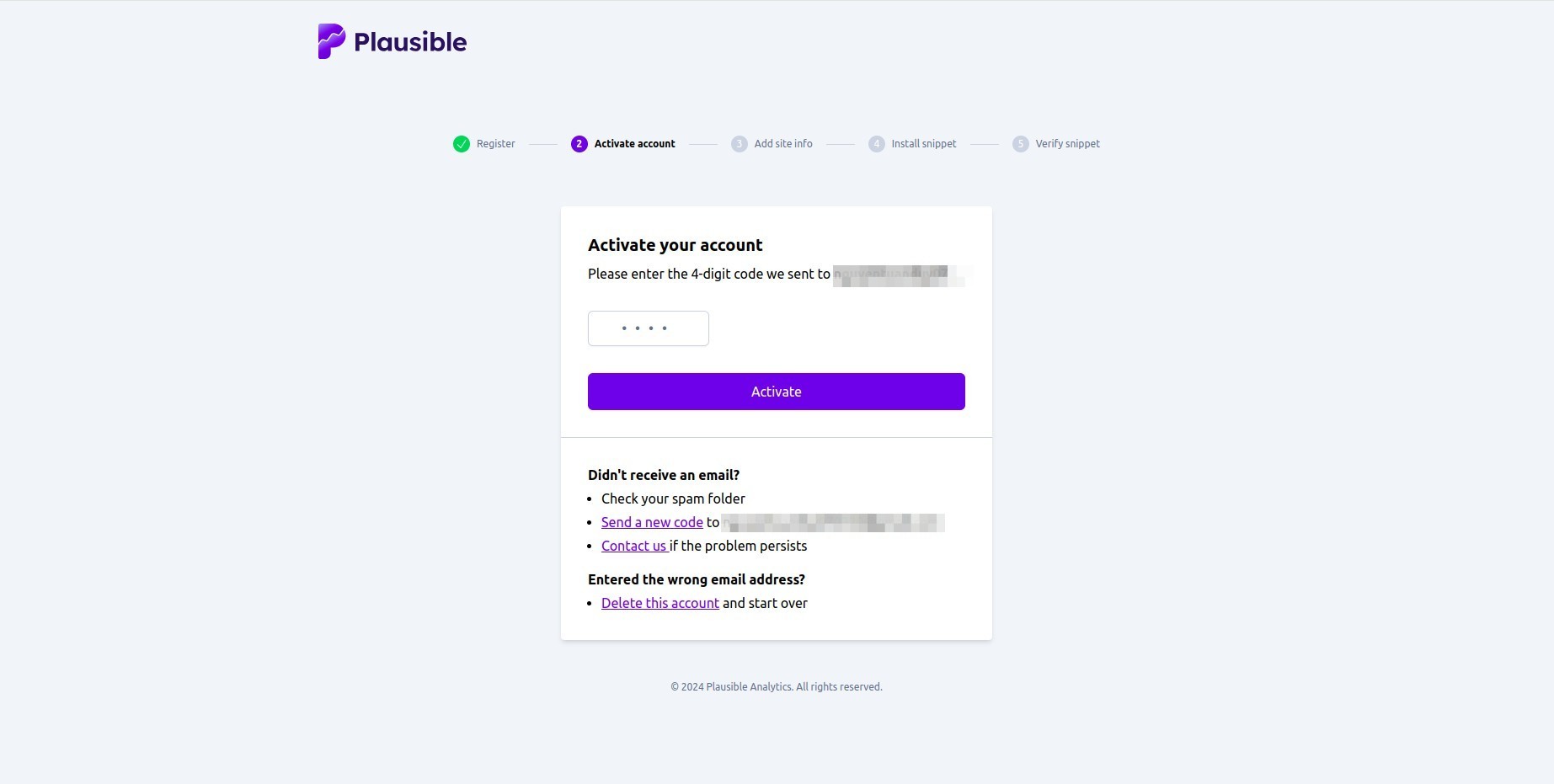 Input the verify code