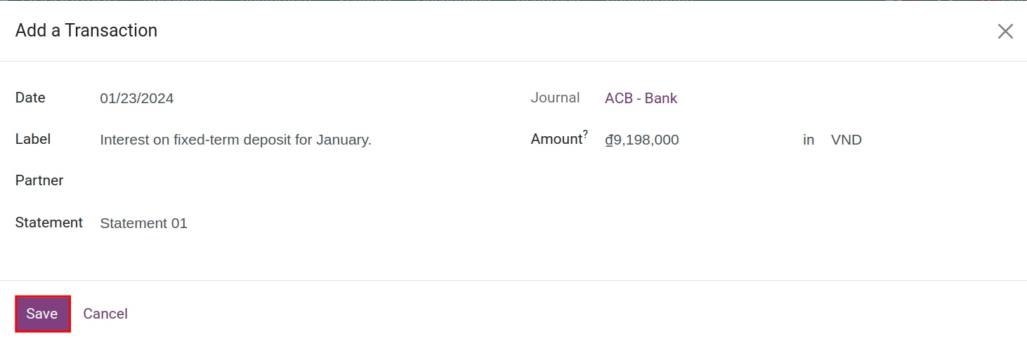 Demand deposit interest