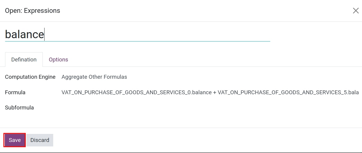 Create a group of tax grids in Viindoo