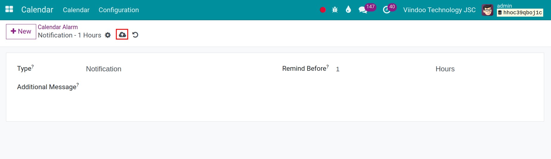 Notification reminder