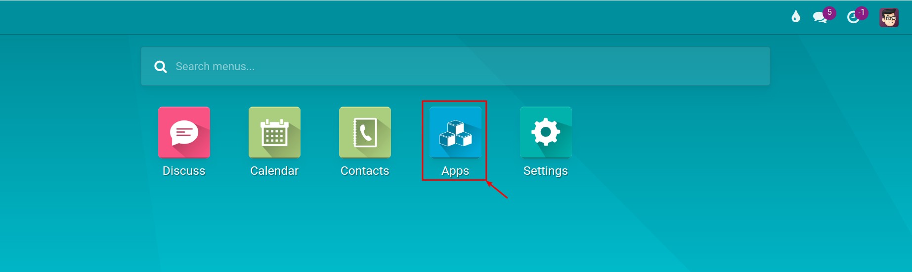Install CRM application in Viindoo