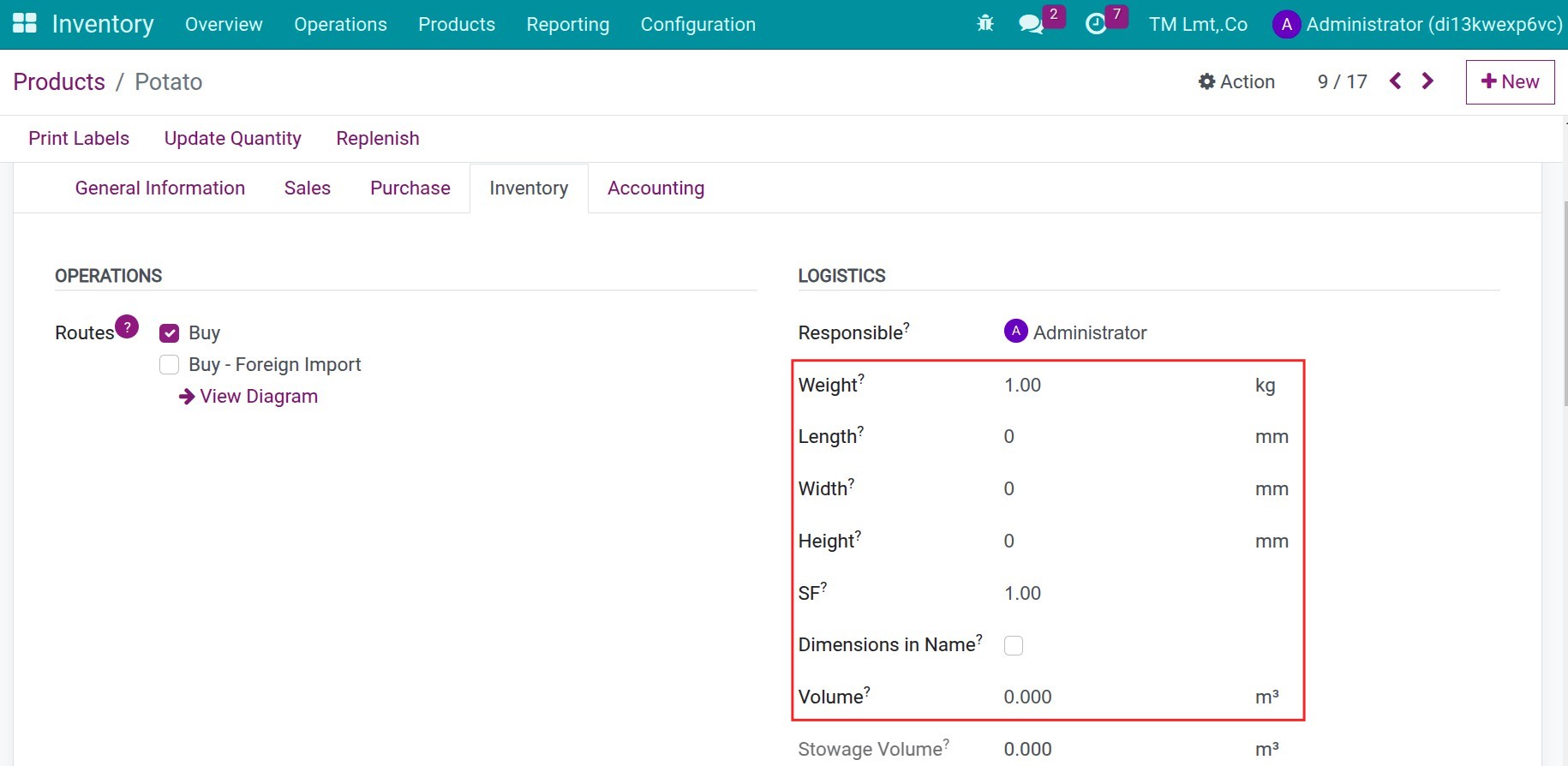 Product Configurations