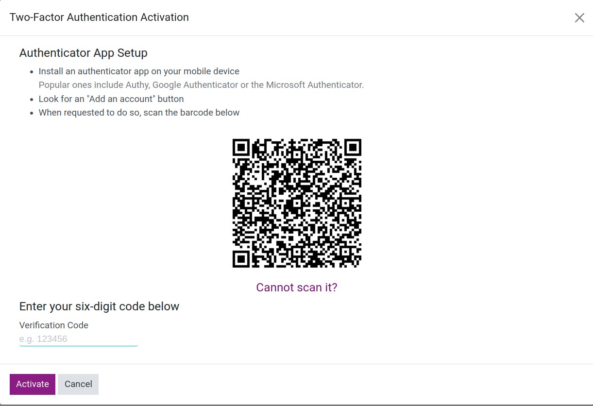 QR code