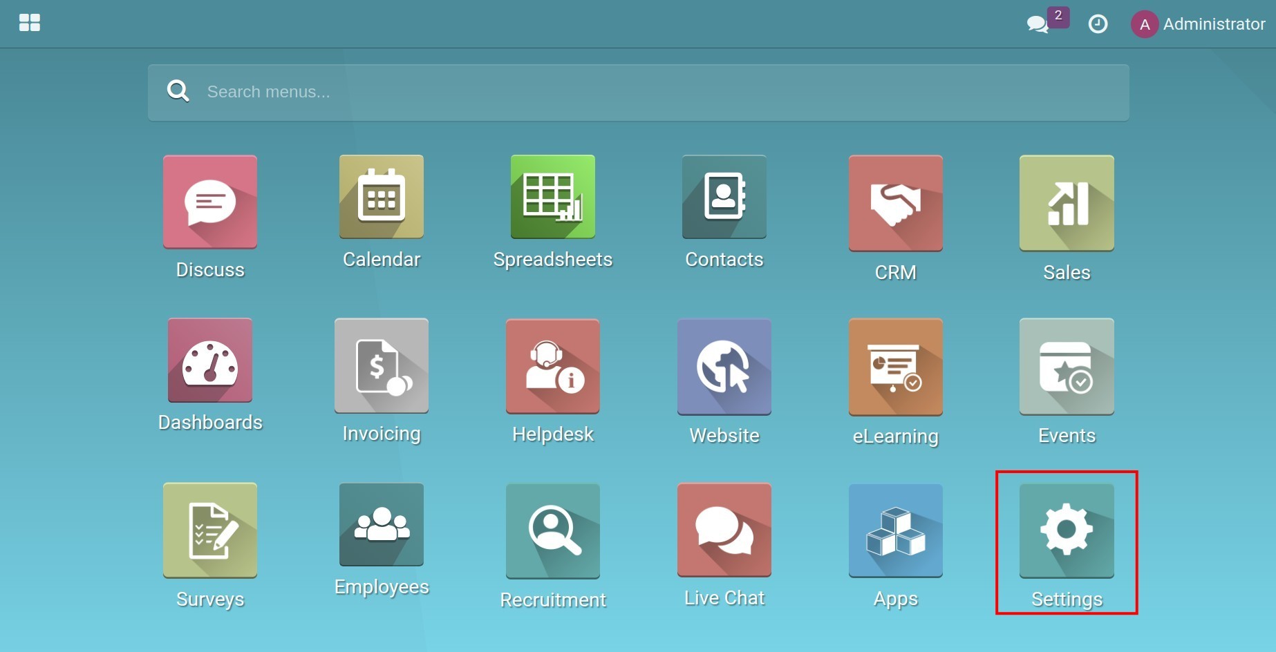 Access Rights configuration Helpdesk Viindoo