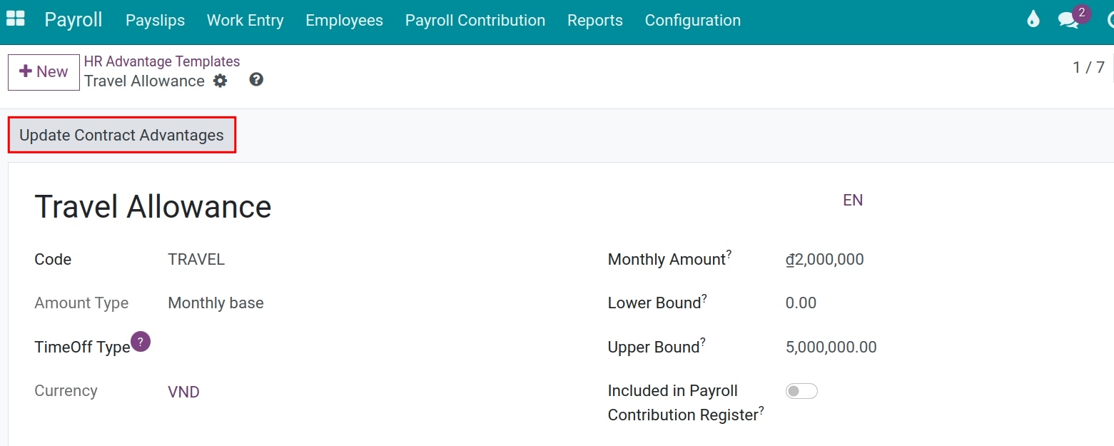 Update Contract Advantages