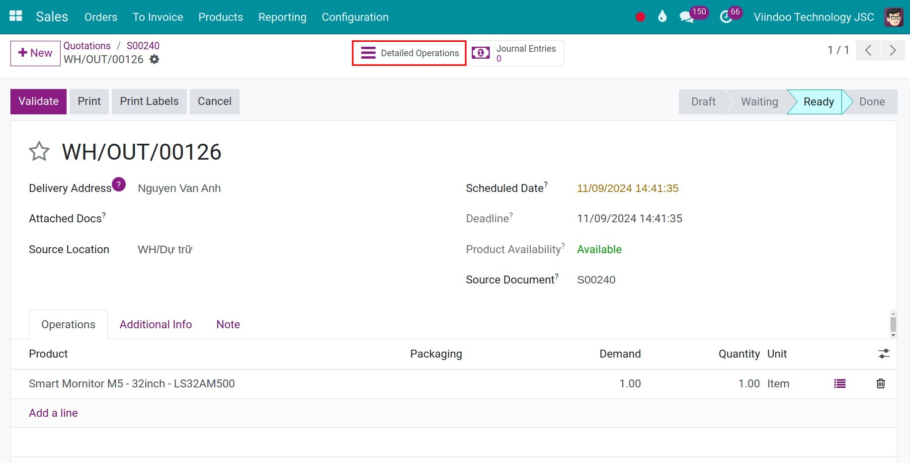 Checking owner information