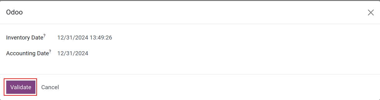 Validate backdate stock in Viindoo