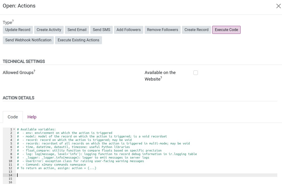 Execute the python code