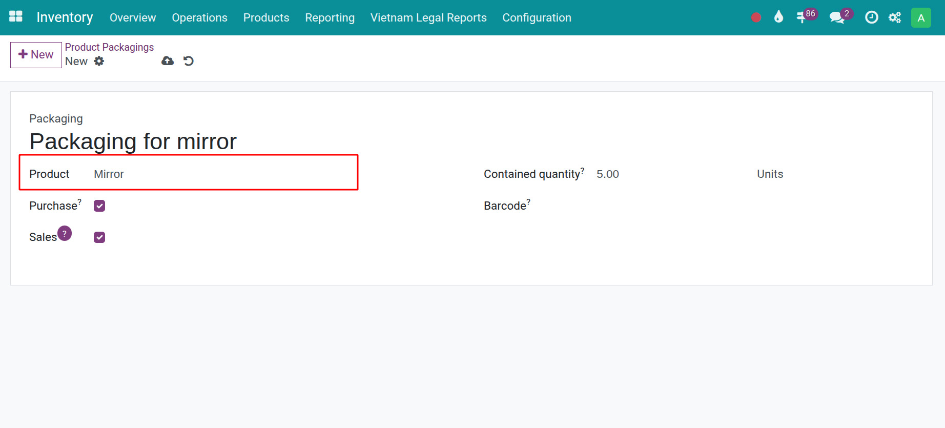 Create product packaging