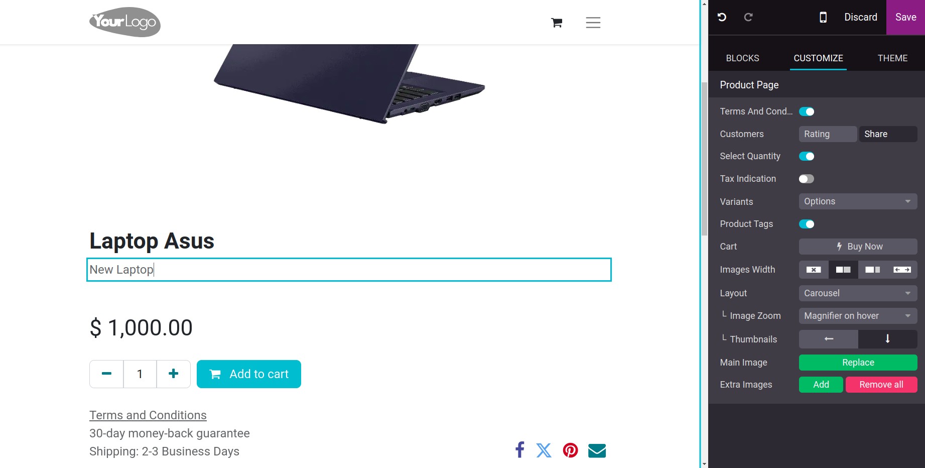 Product description 1