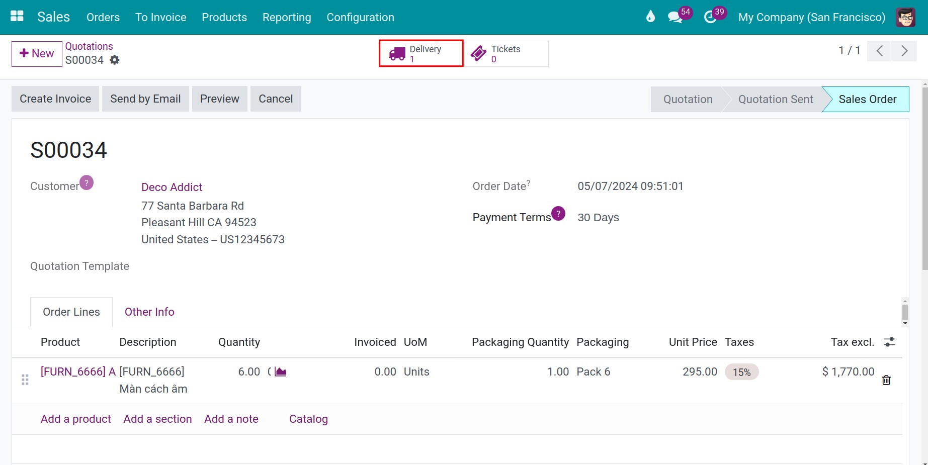 Checking Stock delivery order in Viindoo Stock Management module