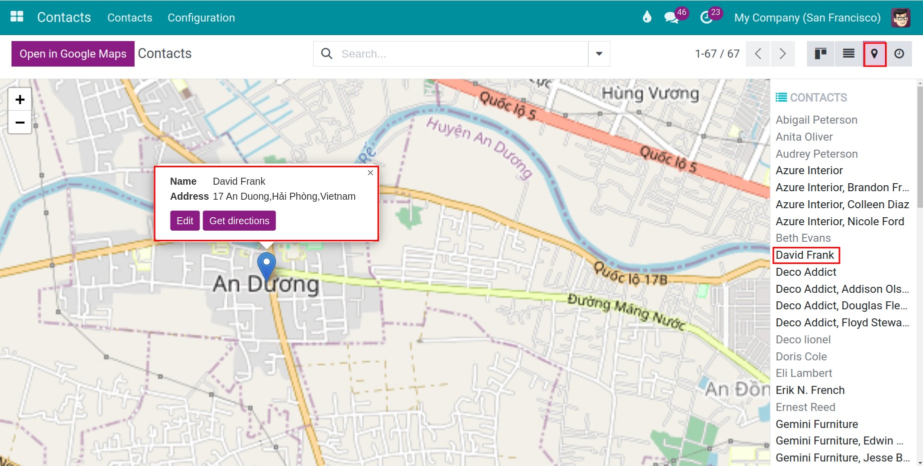 view maps