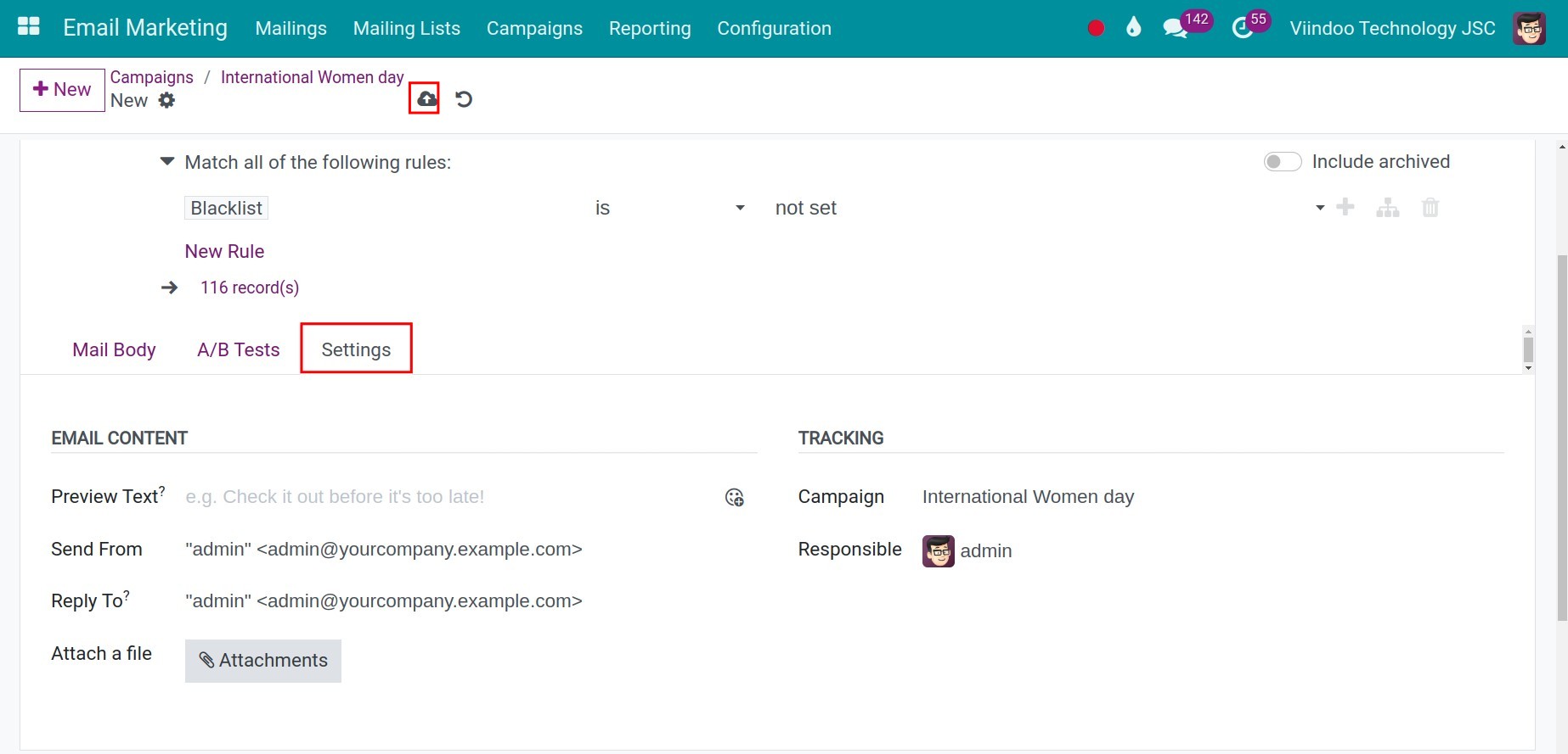 Mailing lists in email marketing