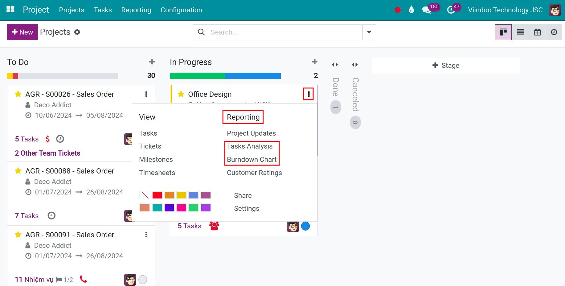 Task analysis report - Viindoo