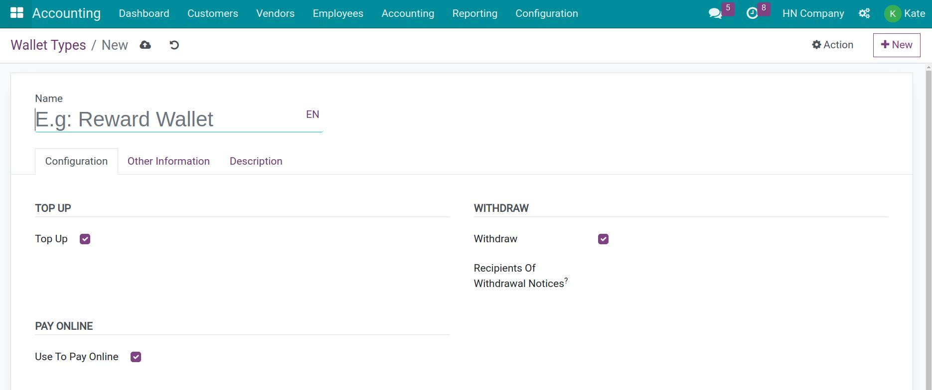 Viindoo e-wallet