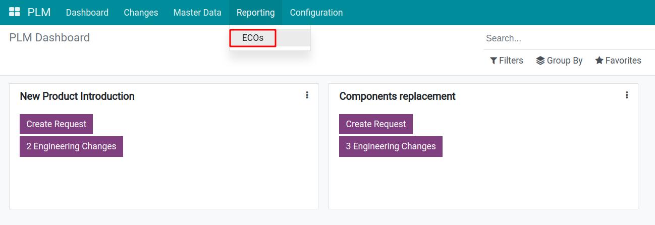 Engineering change order report
