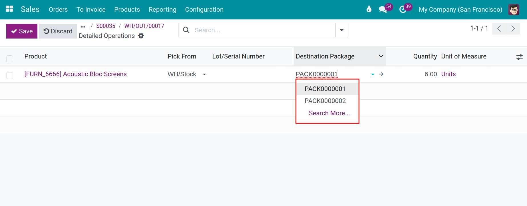 Flexibility in changing pack of product on Stock delivery in Viindoo Stock Management module