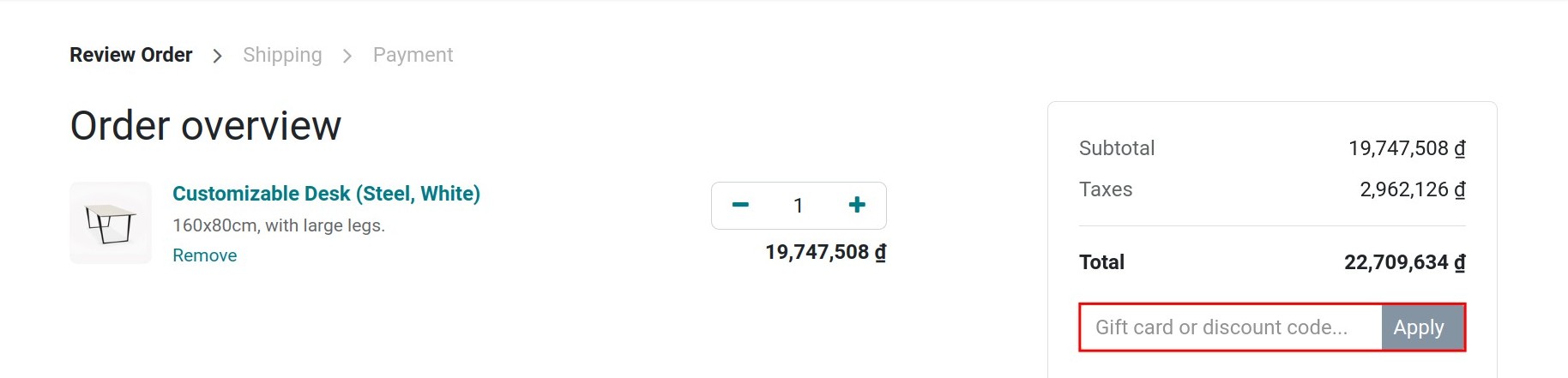 i have a promo code