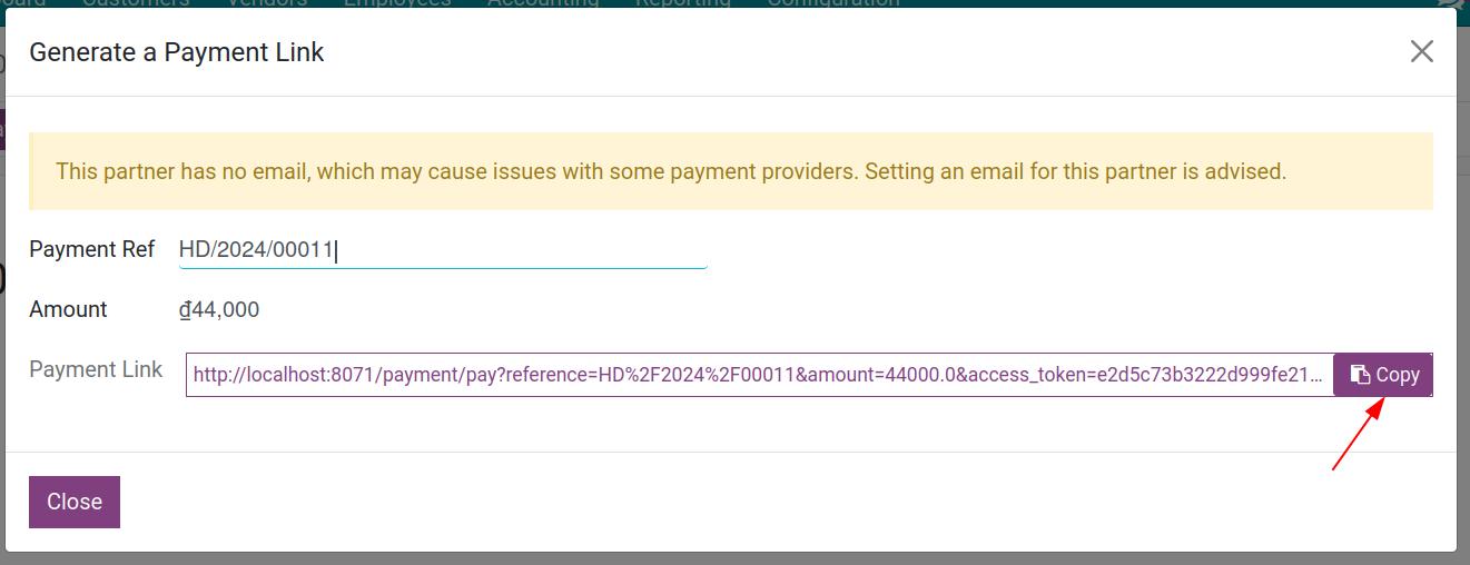 emv qr code in Viindoo