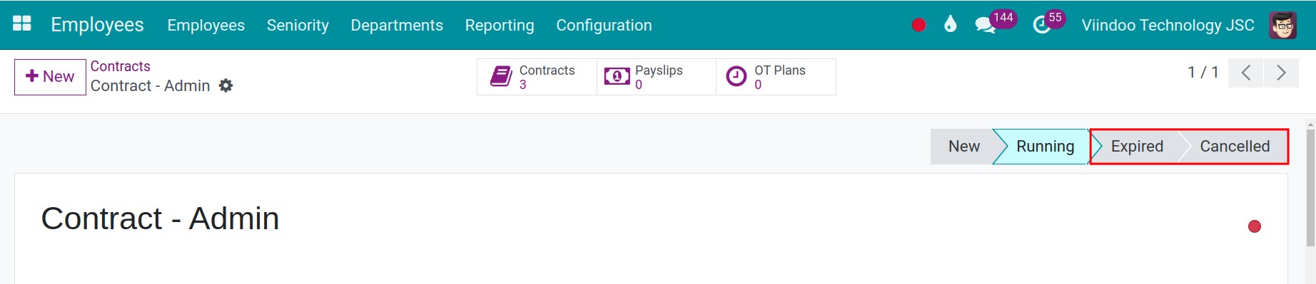 Close ther contract