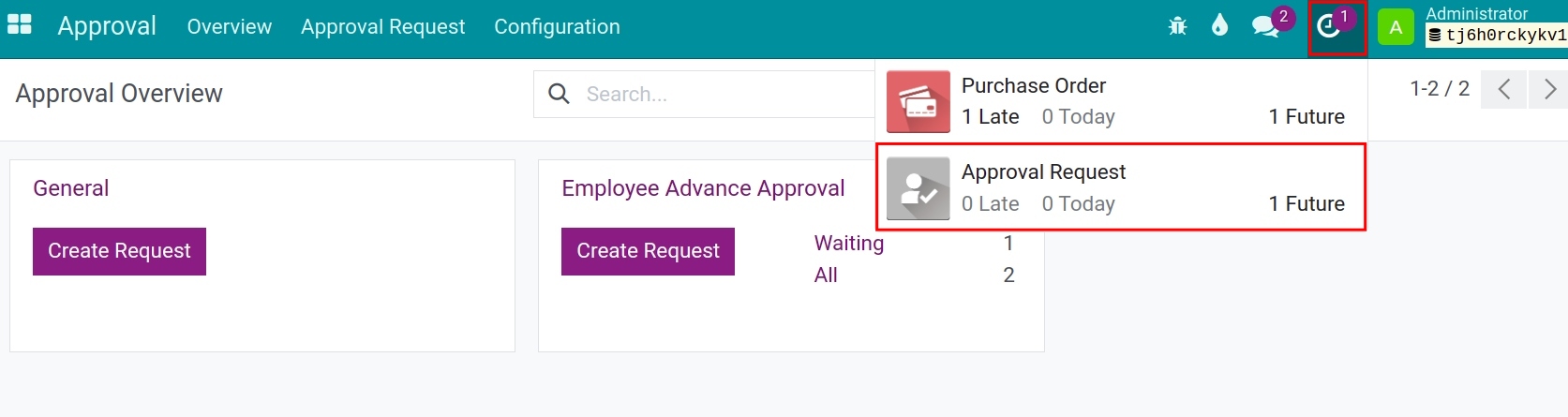 Search a request