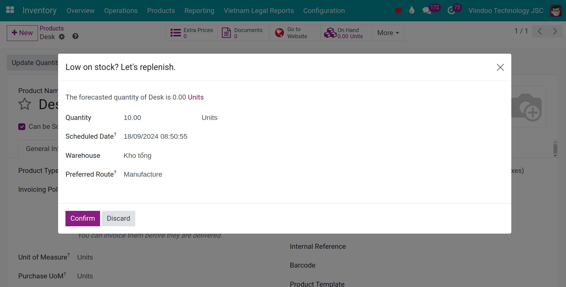Configure the Manufacturing Security Lead Time