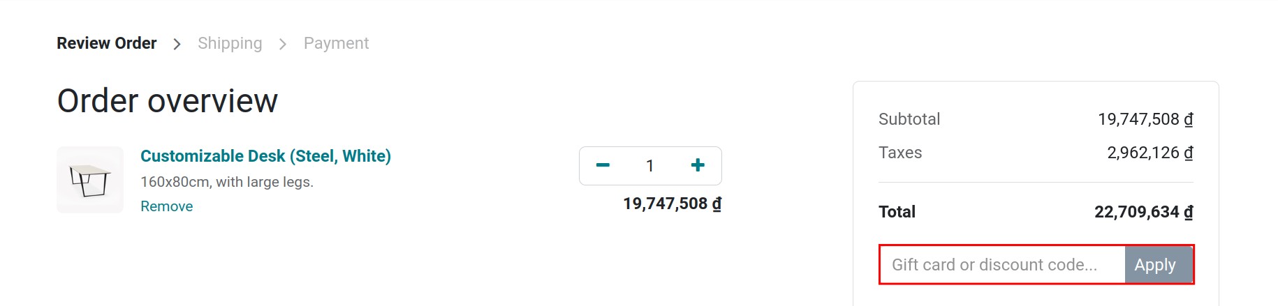 i have a promo code
