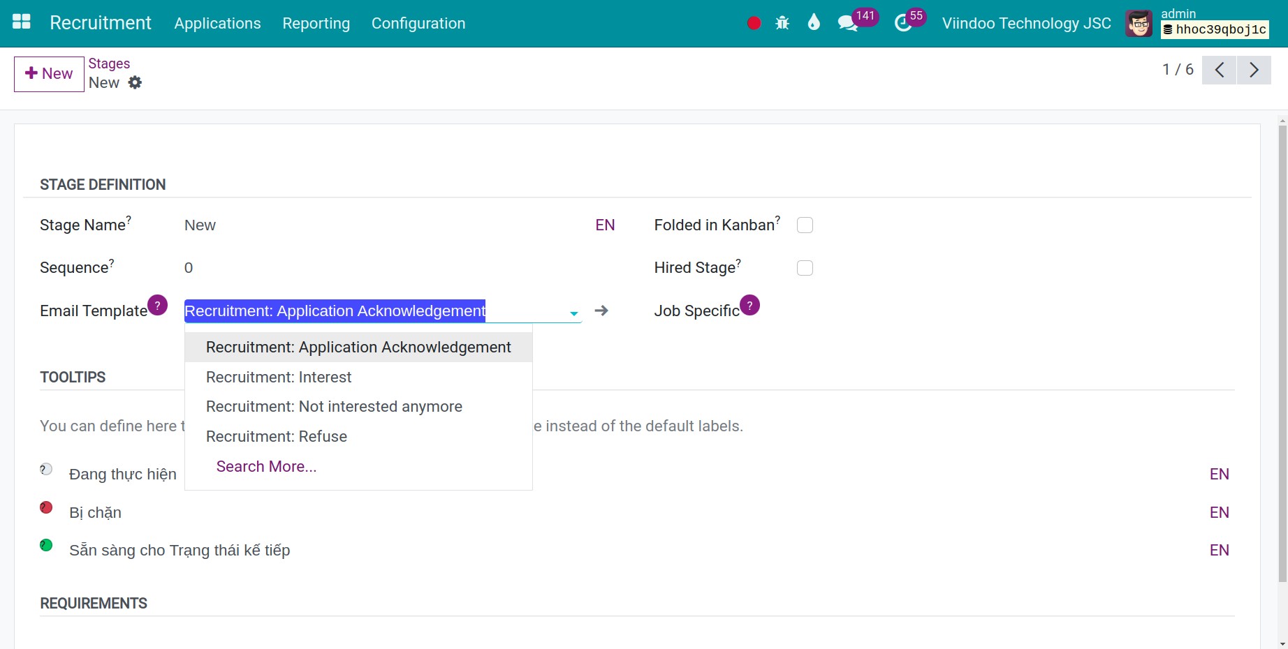 Create email templates