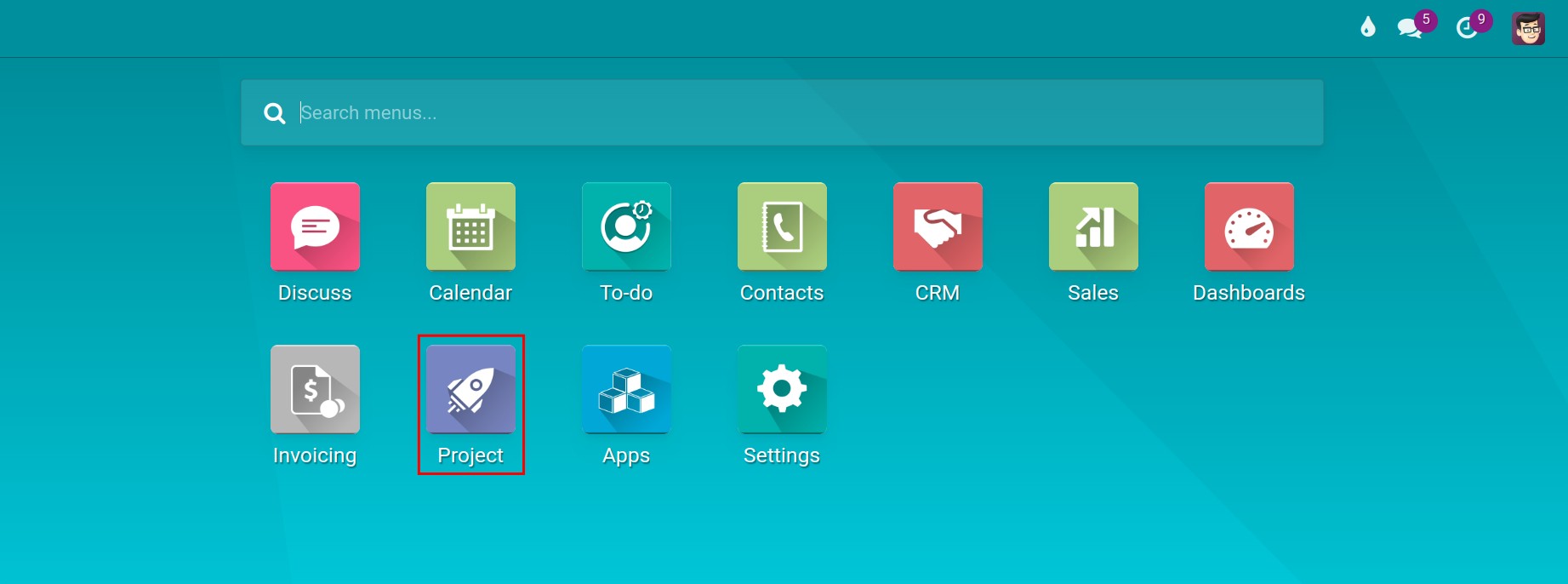 Project app