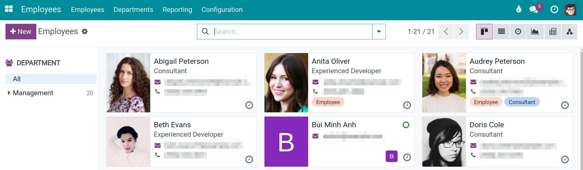 Interface overview