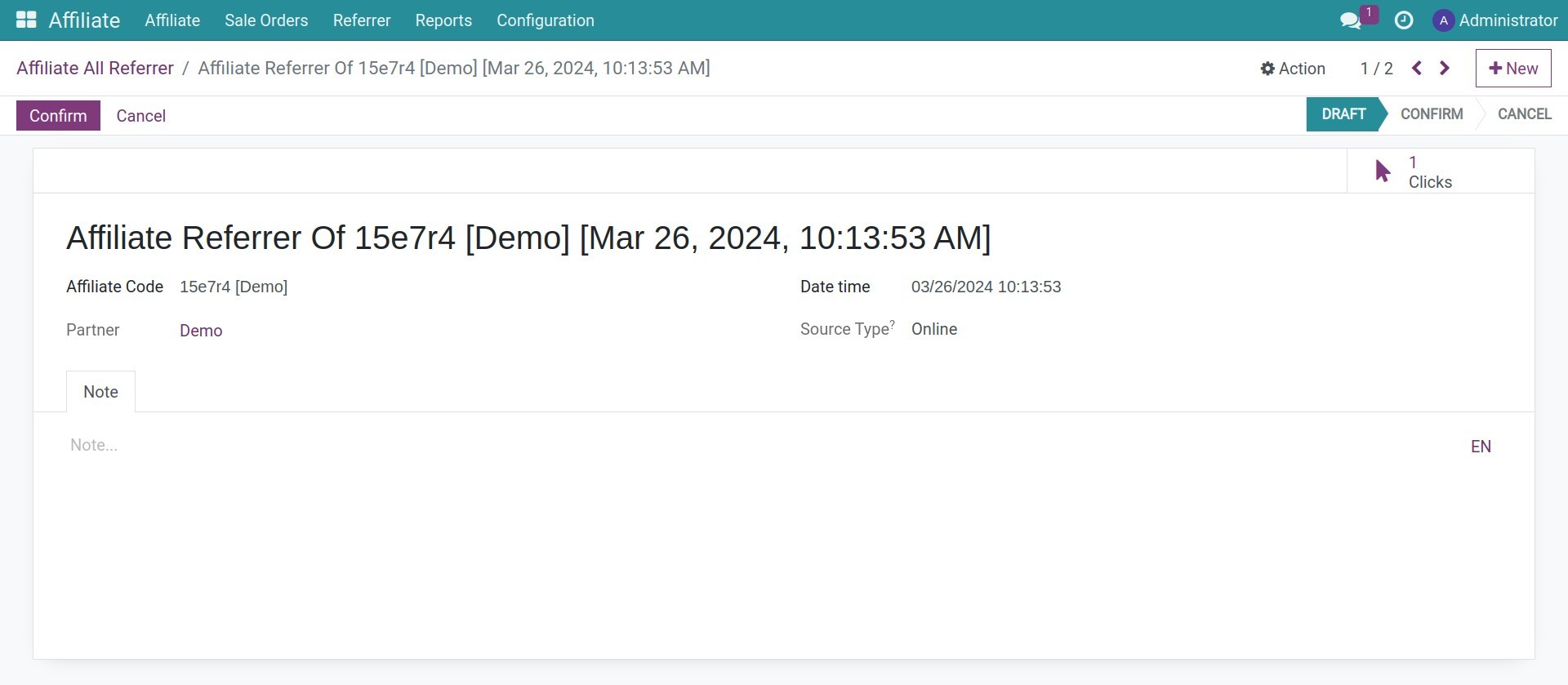Online Referral