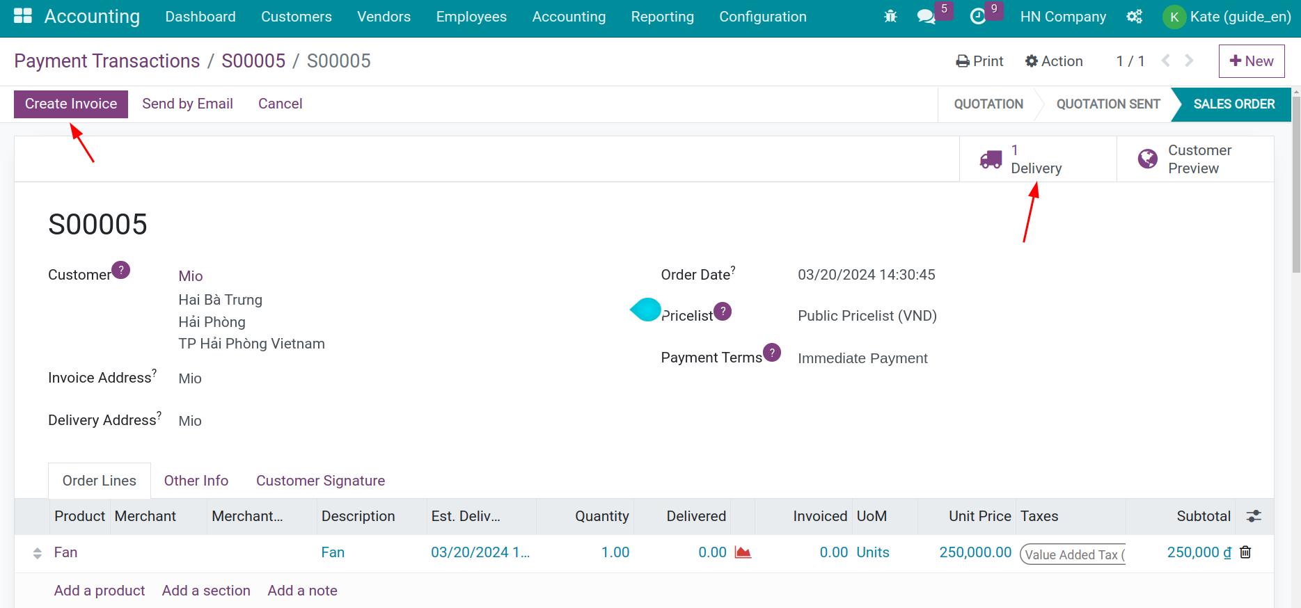 Intergrated with Payment gateways